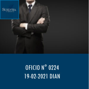 DIAN oficio 0224 – Impuesto sobre las ventas.