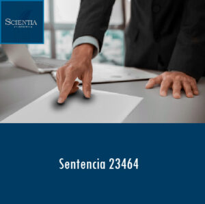 Sentencia 23464 – DEVOLUCIÓN DE SALDO A FAVOR.