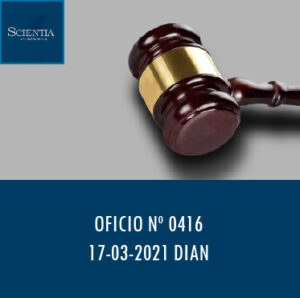 DIAN oficio 0416 – Impuesto Nacional al Consumo.