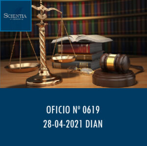 DIAN oficio 0619 – CRÉDITO FISCAL PARA INVERSIONES EN PROYECTOS DE INVESTIGACIÓN, DESARROLLO TECNOLÓGICO E INNOVACIÓN O VINCULACIÓN DE CAPITAL HUMANO DE ALTO NIVEL.