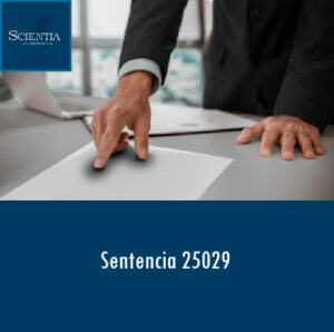 Sentencia 25029 – BENEFICIO DE AUDITORÍA.