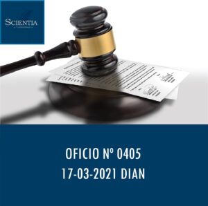 DIAN oficio 0405 – RETENCIÓN EN LA FUENTE POR DIVIDENDOS.