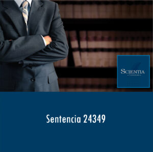 Sentencia 24349 – SE DESCARTA FIRMEZA DE LA DECLARACIÓN.