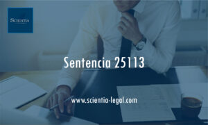 Sentencia 25113 – DEVOLUCIÓN POR PAGO DE LO NO DEBIDO.