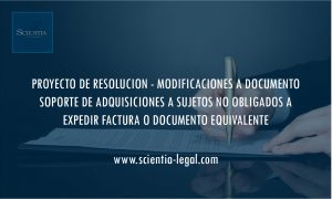 PROYECTO DE RESOLUCIÓN, SUJETOS NO OBLIGADOS A EXPEDIR FACTURA DE VENTA.